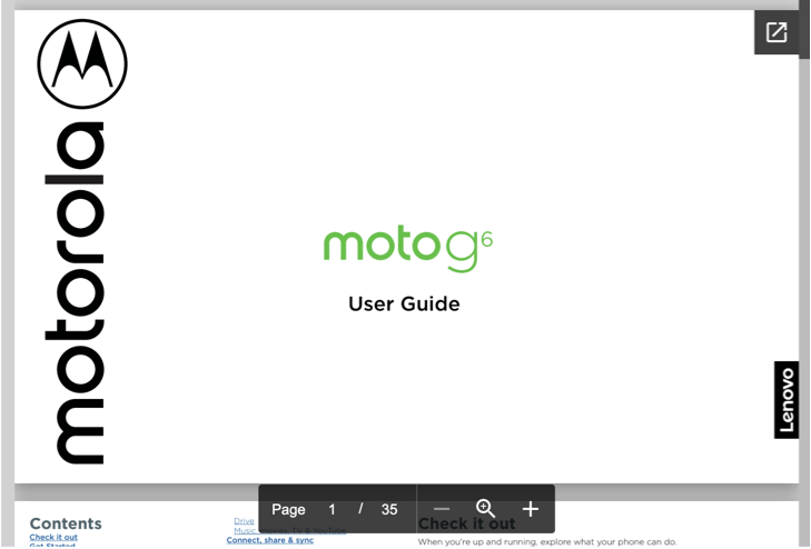 Motorola Moto G Manual User Guide and Instructions